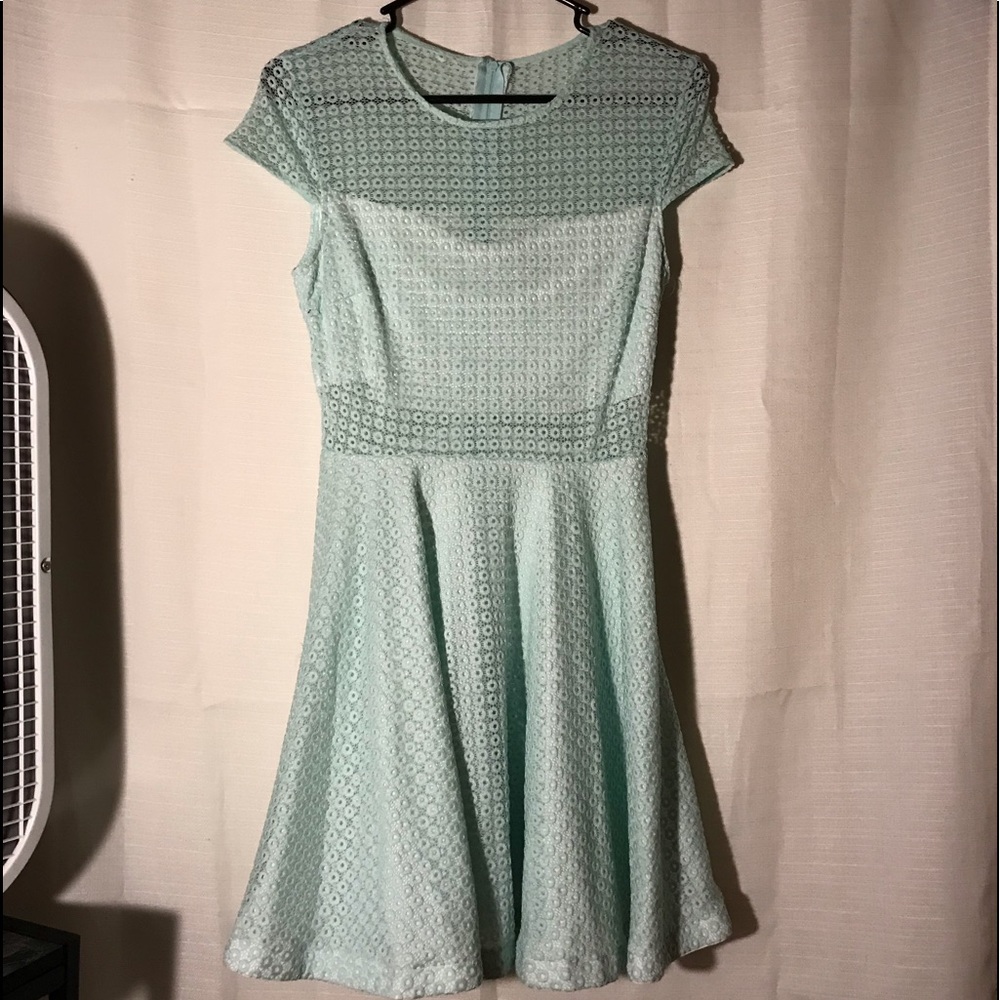 Teal B. Darlin dress